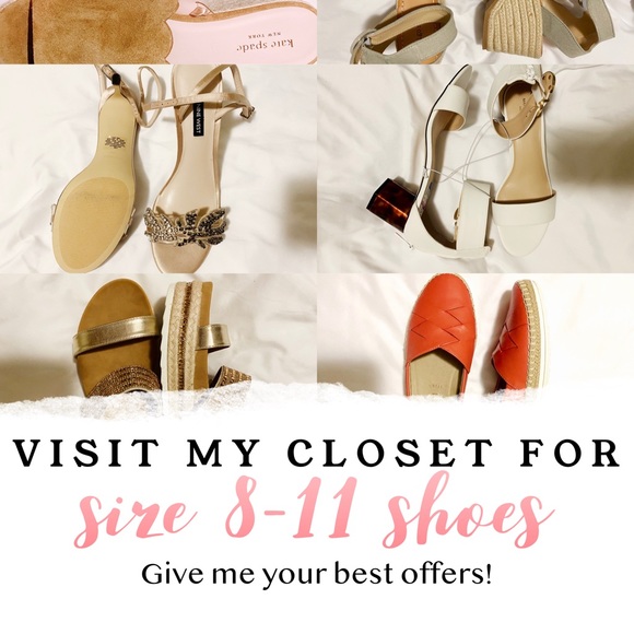 Selling a variety of NEW shoes! Visit my closet ❤️